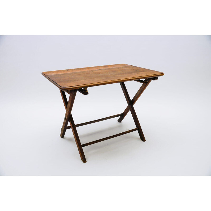 Vintage Bauhaus houten opklapbare salontafel, Duitsland 1940