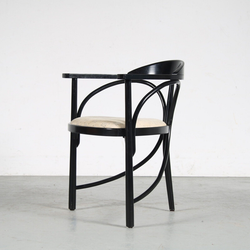 Vintage "Rondo" side chair by Thonet, France 1980s