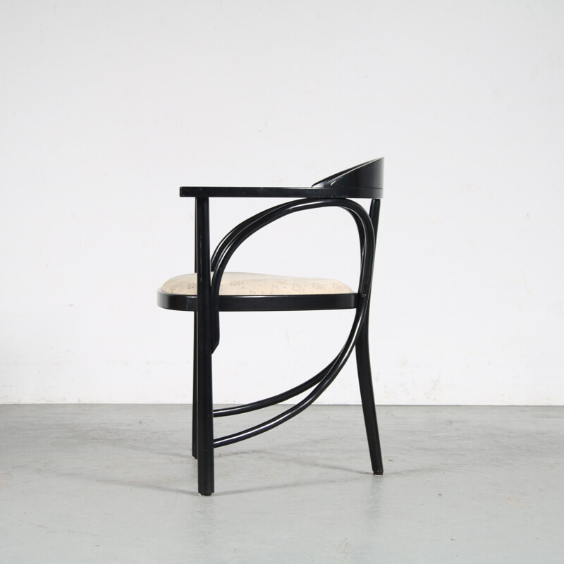 Vintage "Rondo" side chair by Thonet, France 1980s