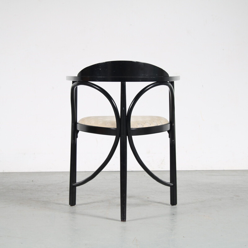 Vintage "Rondo" side chair by Thonet, France 1980s