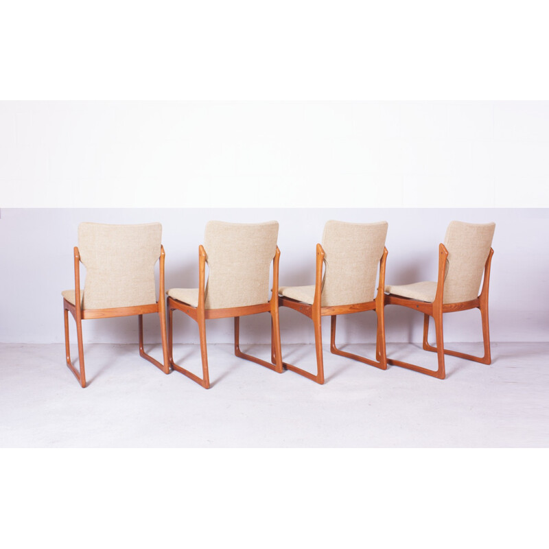 Set of 4 Vamdrup Stolefabrik dining chairs - 1960s