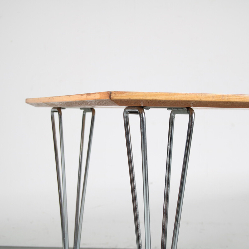 Table vintage de Piet Hein, Bruno Mathsson & Arne Jacobsen pour Fritz Hansen, Danemark 1970