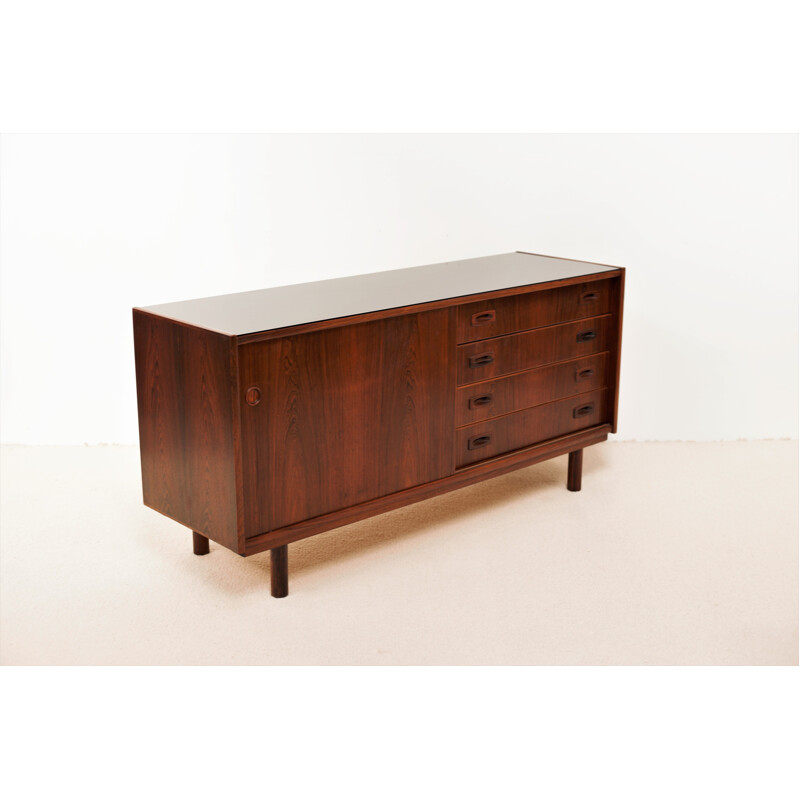 Vintage Danish rosewood sideboard by Dammand & Rasmussen