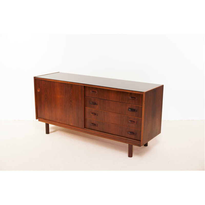 Vintage Danish rosewood sideboard by Dammand & Rasmussen