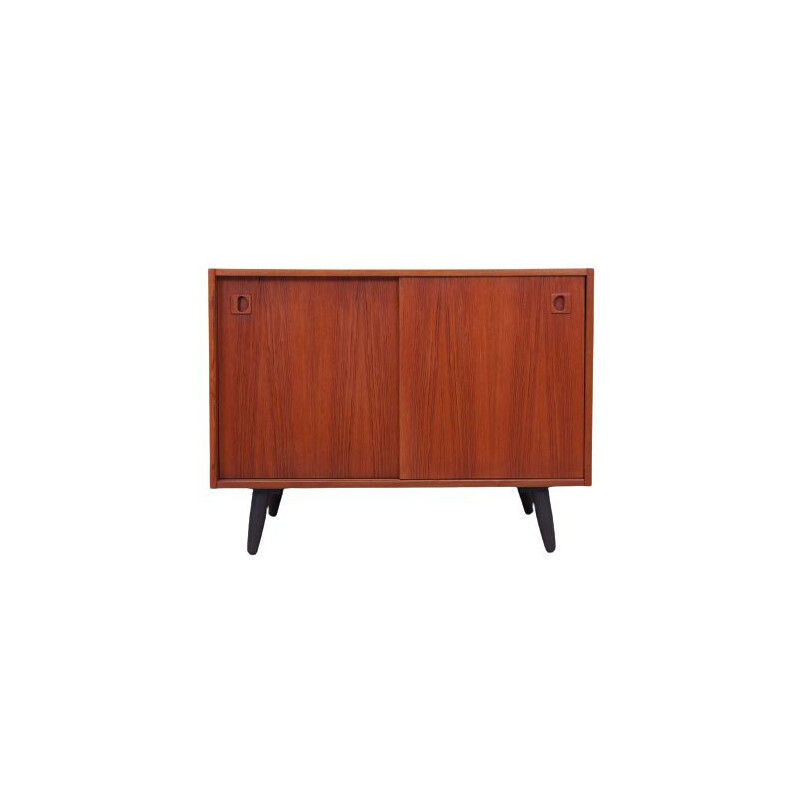 Teak Danish vintage teak highboard, Denmark 1970s