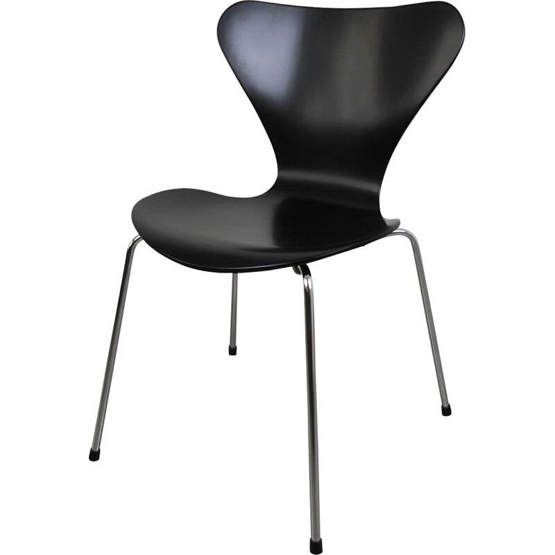 Vintage stoel 3107 van Arne Jacobsen voor Fritz Hansen, Denemarken 1973