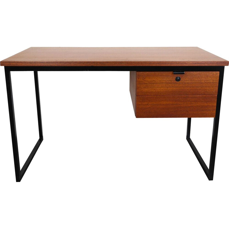 Teak vintage desk, Germany 1960s