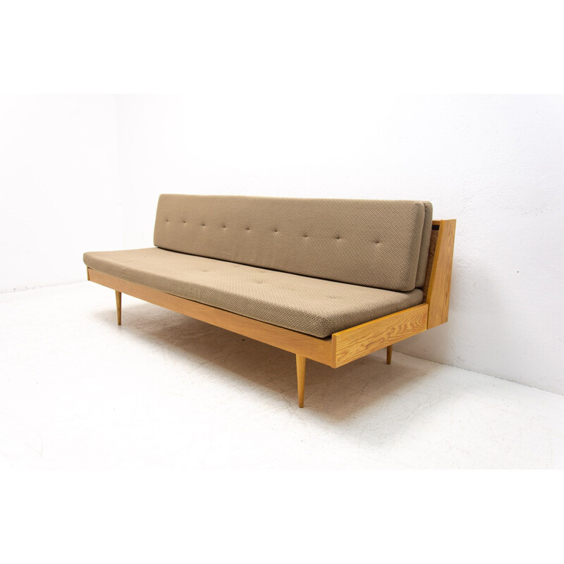 Mid century folding sofabed, Czechoslovakia 1960s