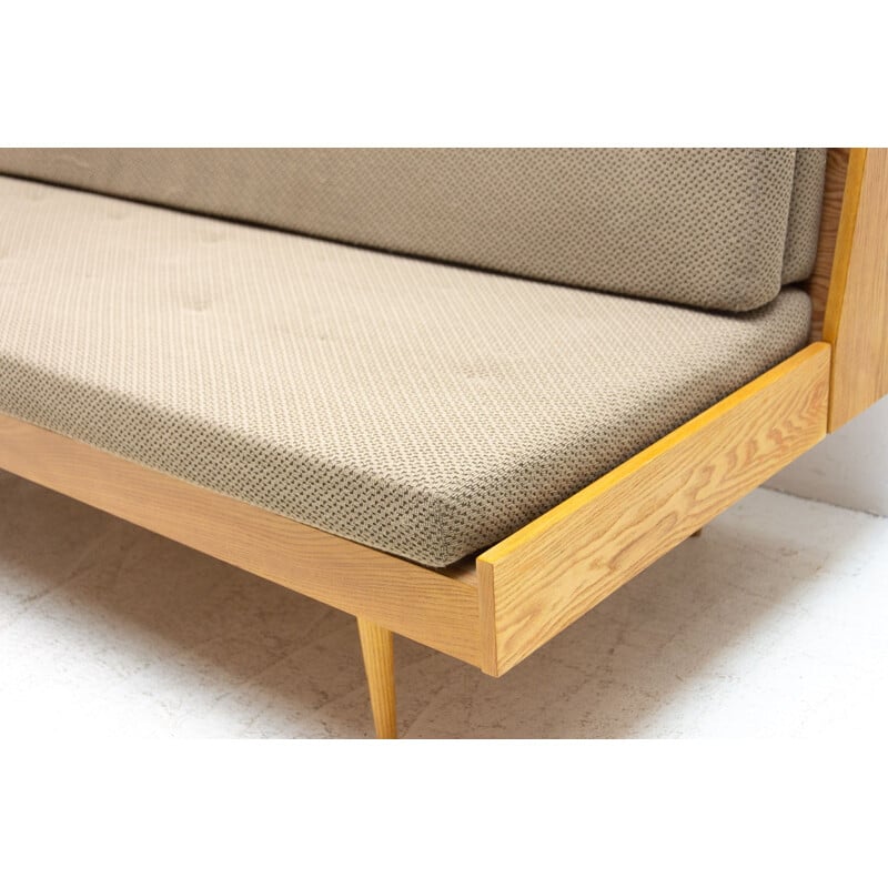 Mid century folding sofabed, Czechoslovakia 1960s