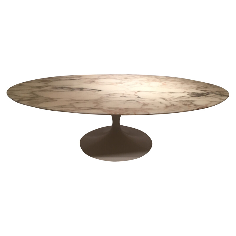 Large oval coffee table, Eero SAARINEN - 1970s