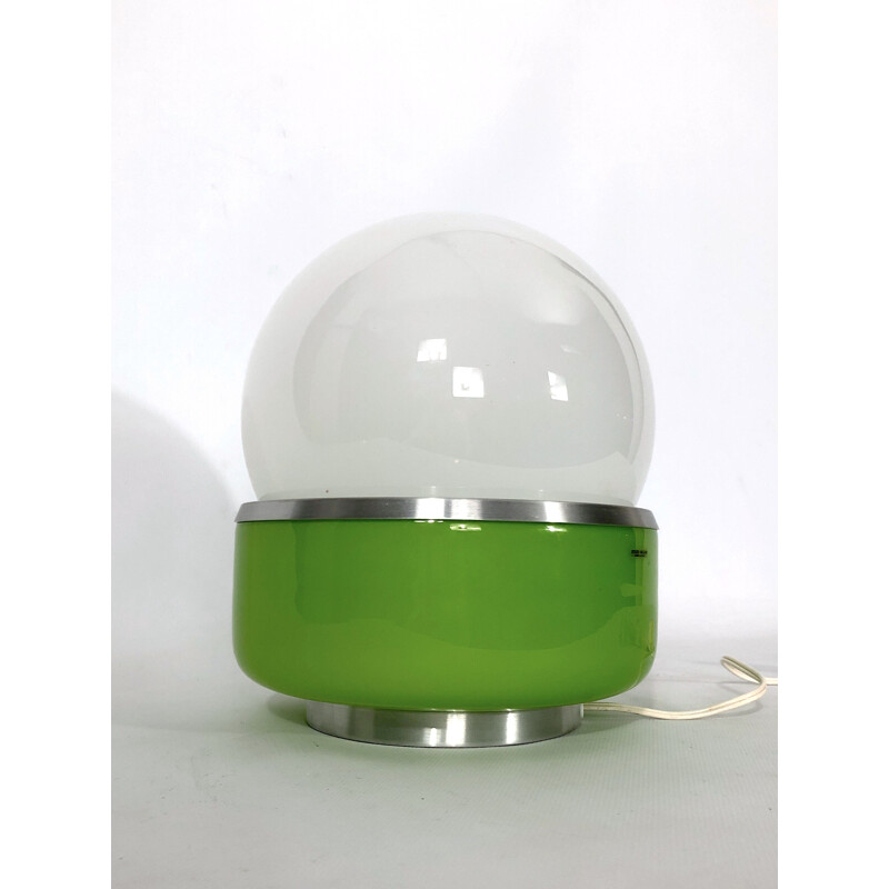 Vintage Murano glass table lamp by Stilux Milano