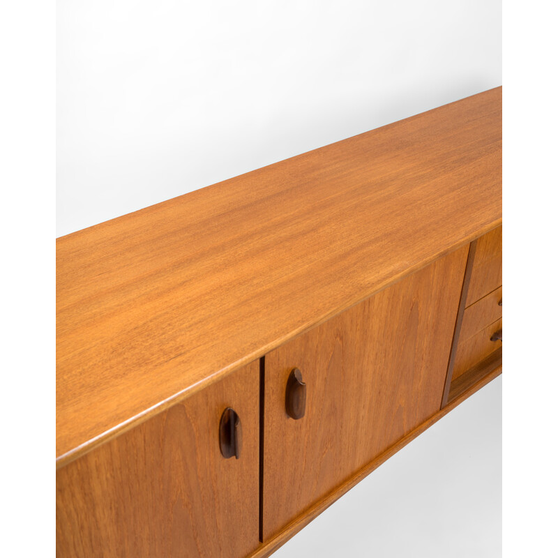 Vintage Brasilia teak sideboard by V. Wilkins for G Plan, UK 1960s