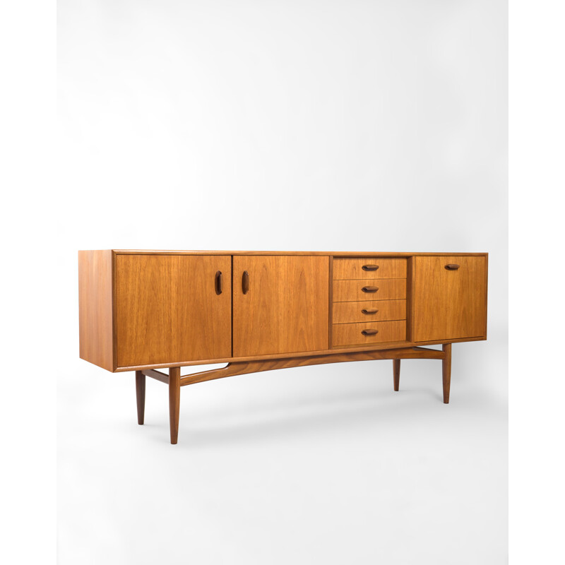 Vintage Brasilia teak sideboard by V. Wilkins for G Plan, UK 1960s