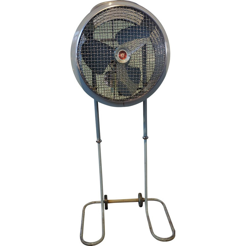 Ventilateur de sol vintage Mobil-Aire par Westinghouse, USA 1940