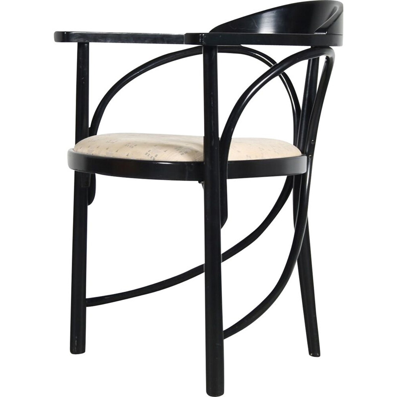 Vintage "Rondo" side chair by Thonet, France 1980s