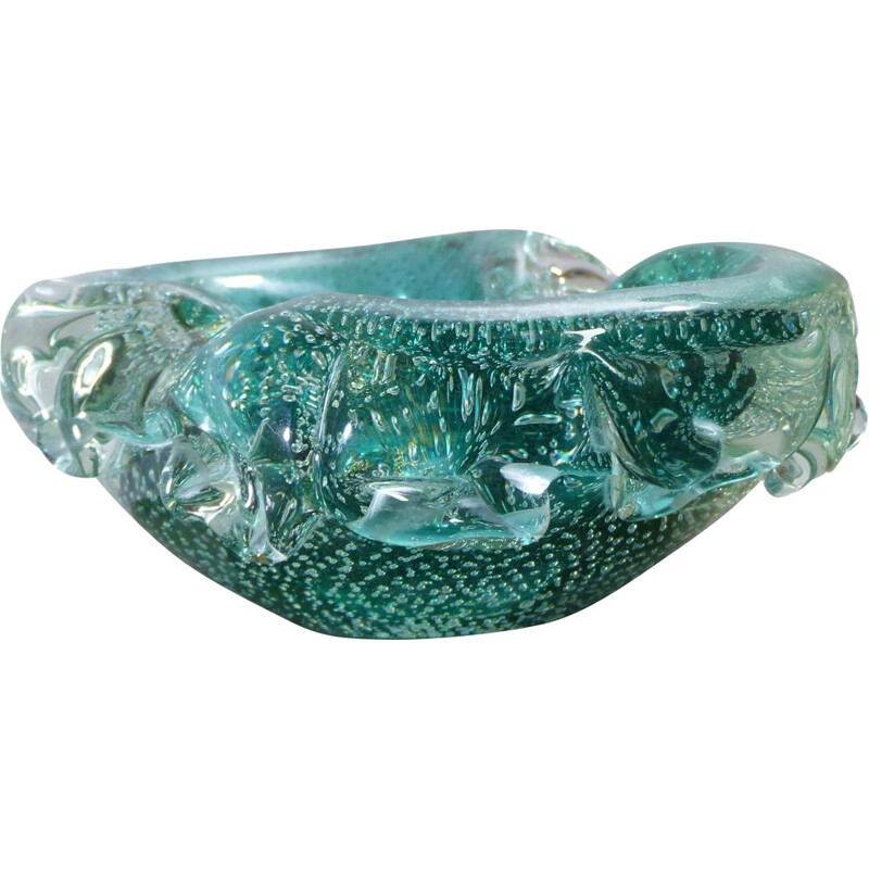 Vintage murano glass ashtray for Maison Veronese, 1960