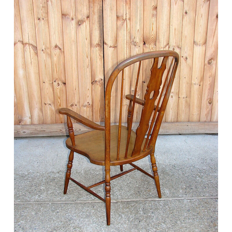 Vintage Windsor Sessel aus Eichenholz, 1960