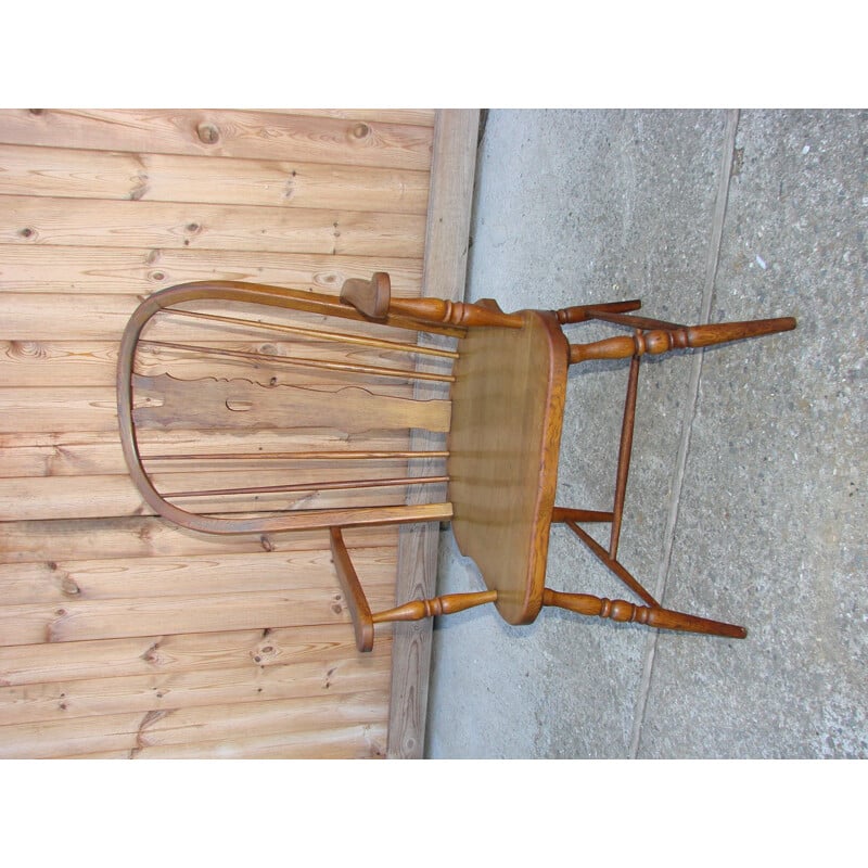 Vintage Windsor Sessel aus Eichenholz, 1960