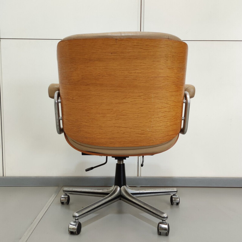 Vintage Giroflex deskchair beige, 1960s