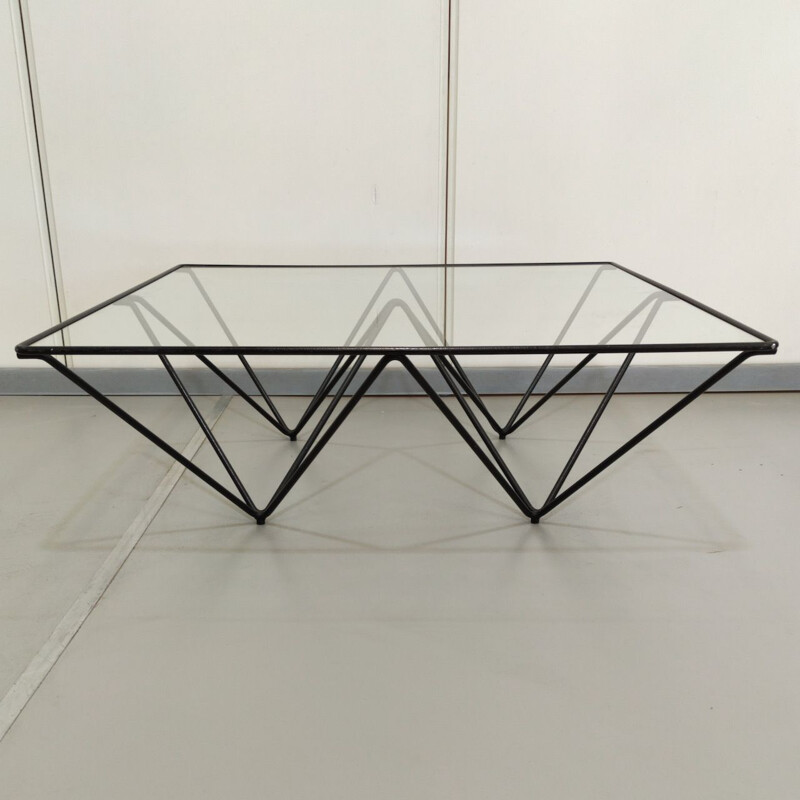 Vintage coffee table Paola by Piva for B & B italia, 1980s