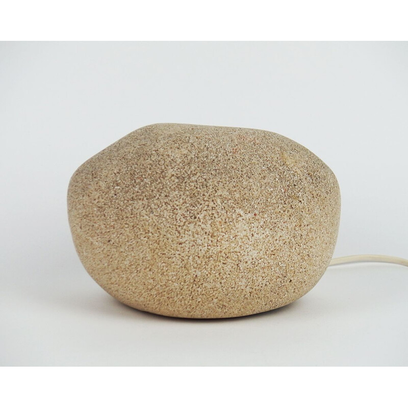 Vintage pebble lamp Dora by André Cazenave, 1970