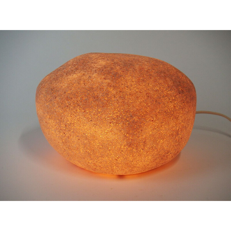 Vintage pebble lamp Dora by André Cazenave, 1970