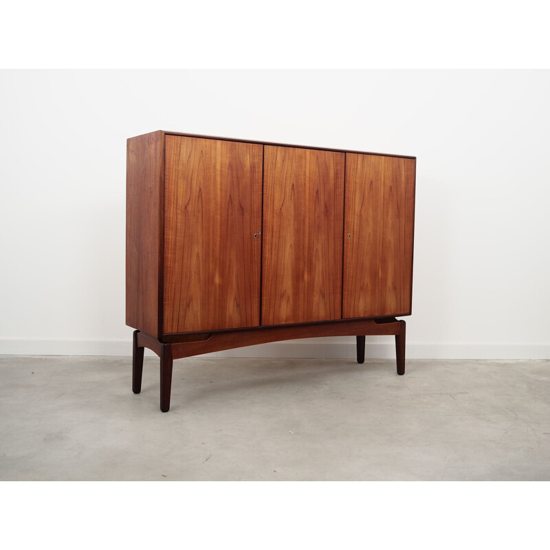 Teak highboard danish design, 1960s