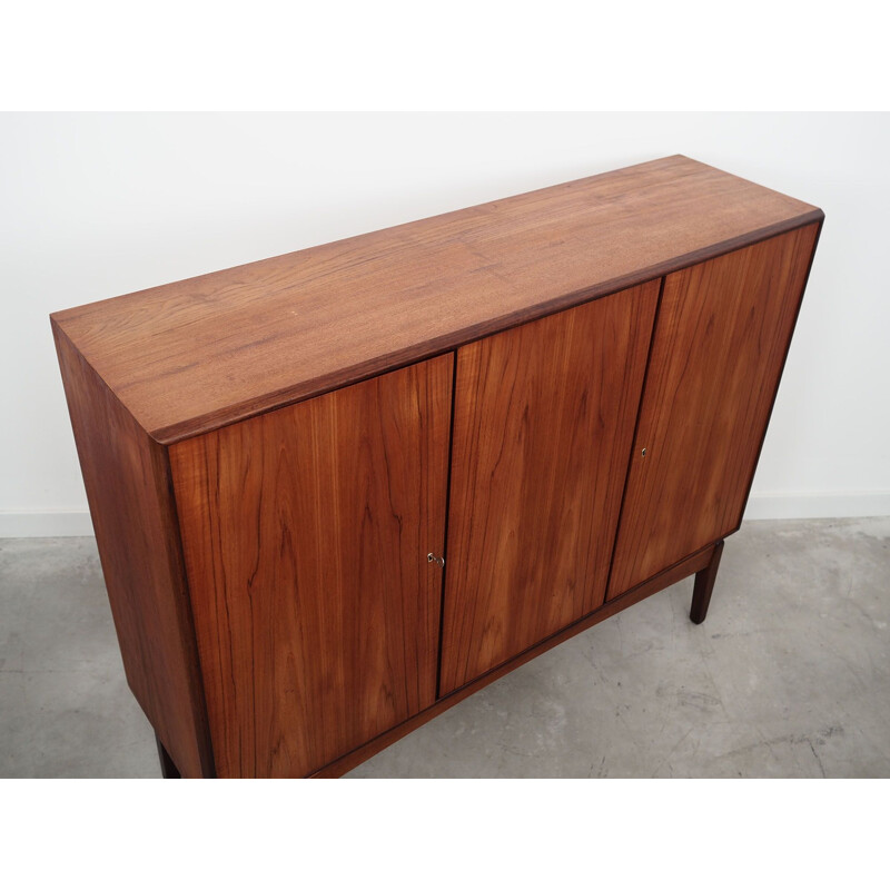 Teak highboard danish design, 1960s