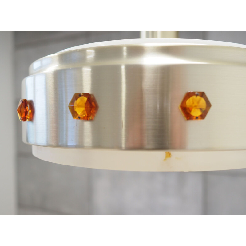 Vintage danish pendant lamp by Vitrika,1970s