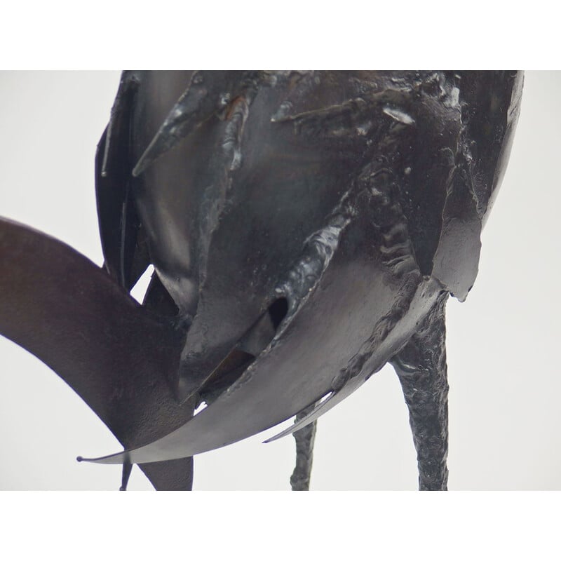 Sculpture d'oiseau vintage par Michel Anasse, 1970