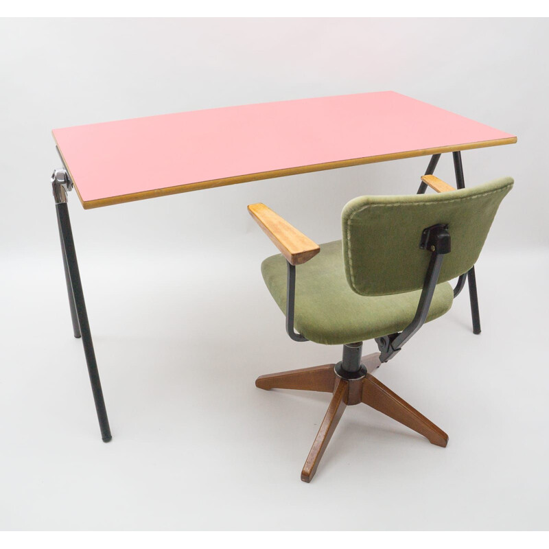 Mid-century Italian teacher desk by Castiglioni for Palini, 1960s