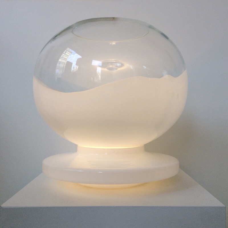 Vintage-Lampe aus Muranoglas von Carlo Nason, Italien 1970