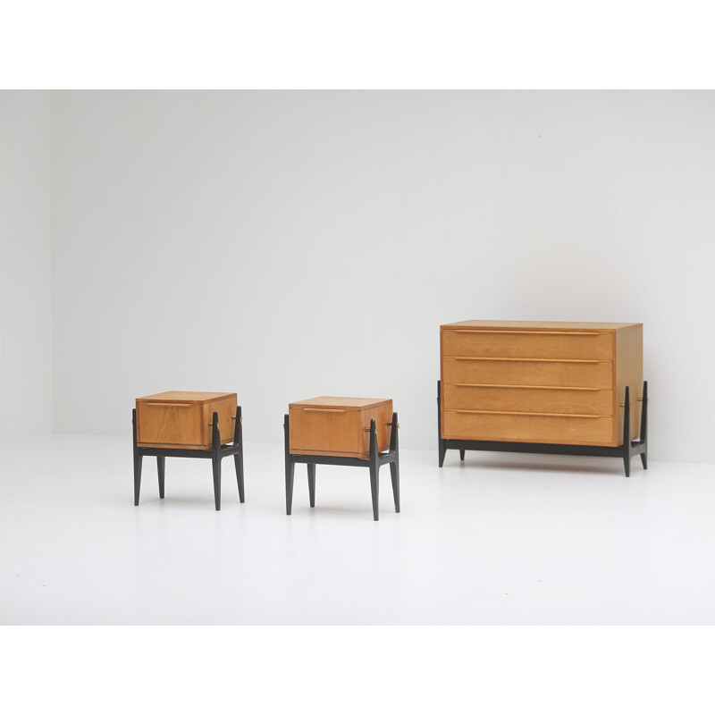 Commode vintage belge par Alfred Hendrickx, 1950