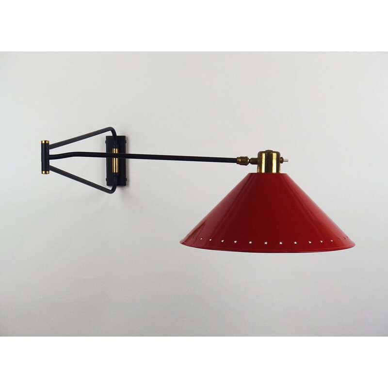 Vintage wall lamp Lunel edition by Robert Mathieu, 1950