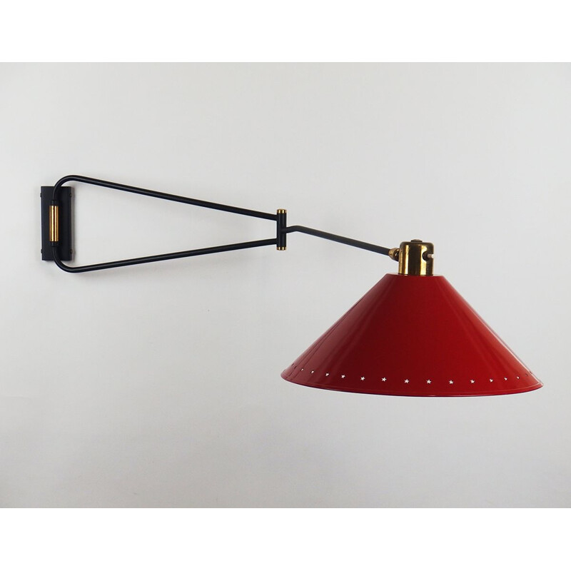 Vintage wall lamp Lunel edition by Robert Mathieu, 1950