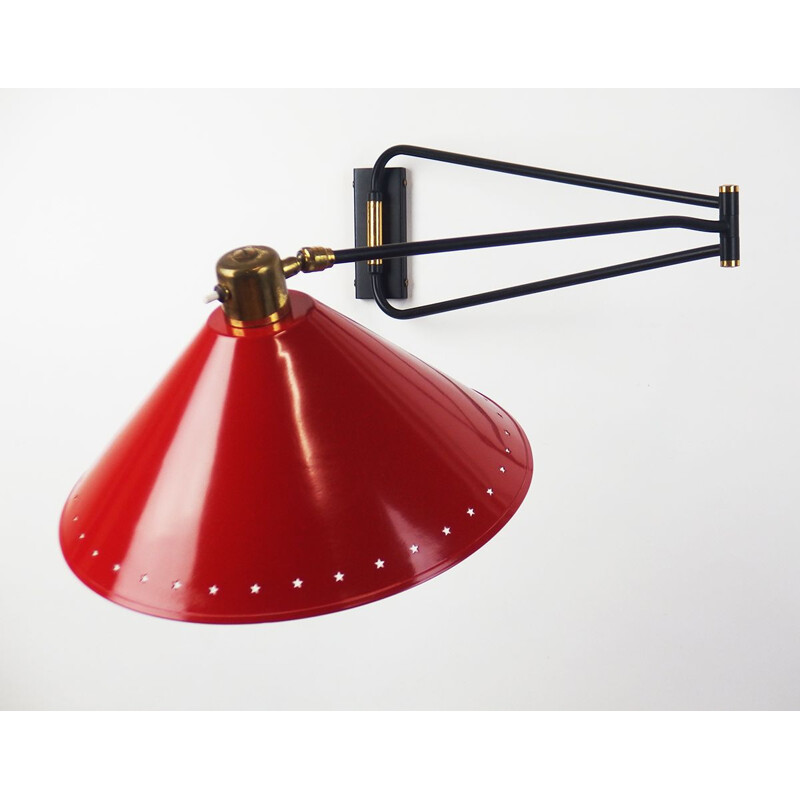 Vintage wall lamp Lunel edition by Robert Mathieu, 1950