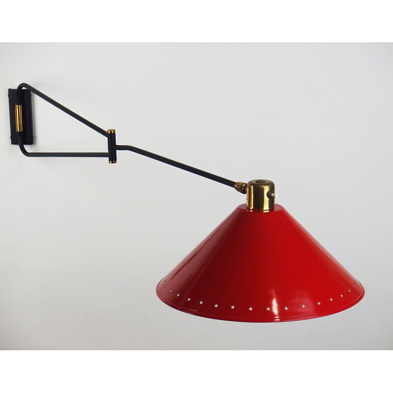 Vintage wall lamp Lunel edition by Robert Mathieu, 1950