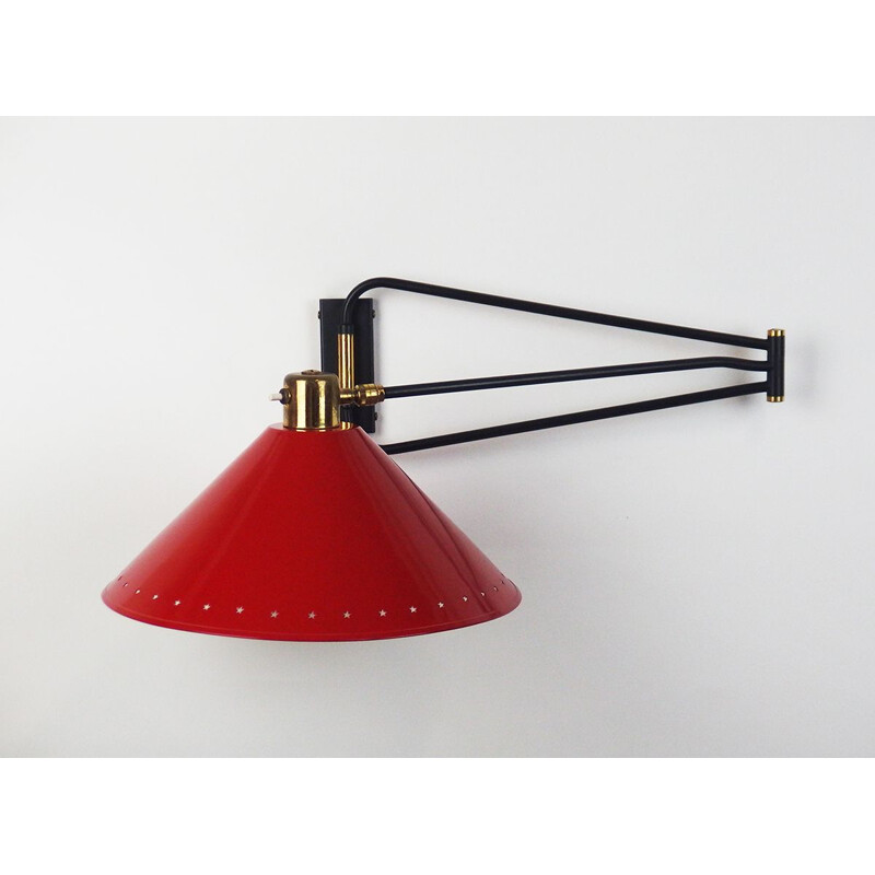 Vintage wall lamp Lunel edition by Robert Mathieu, 1950