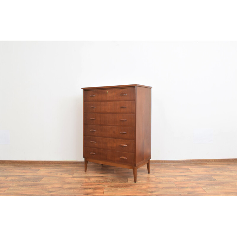 Mid-century Danish teak chest of drawers, 1960s