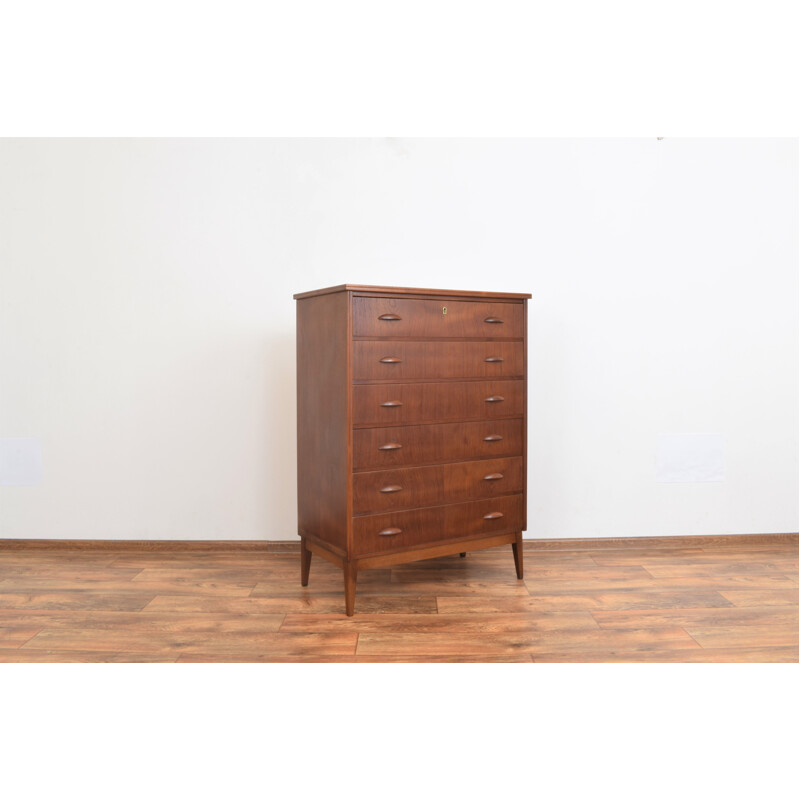 Mid-century Danish teak chest of drawers, 1960s