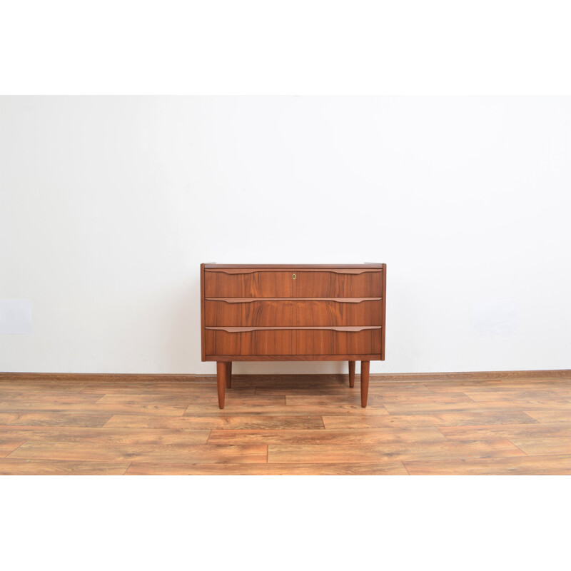 Mid-century Danish teak chest of drawers, Denmark 1960s