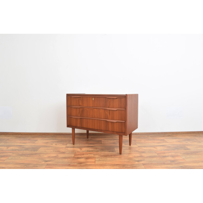 Mid-century Danish teak chest of drawers, Denmark 1960s