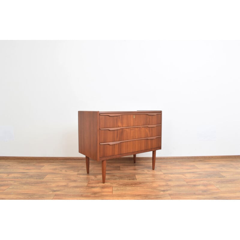 Mid-century Danish teak chest of drawers, Denmark 1960s