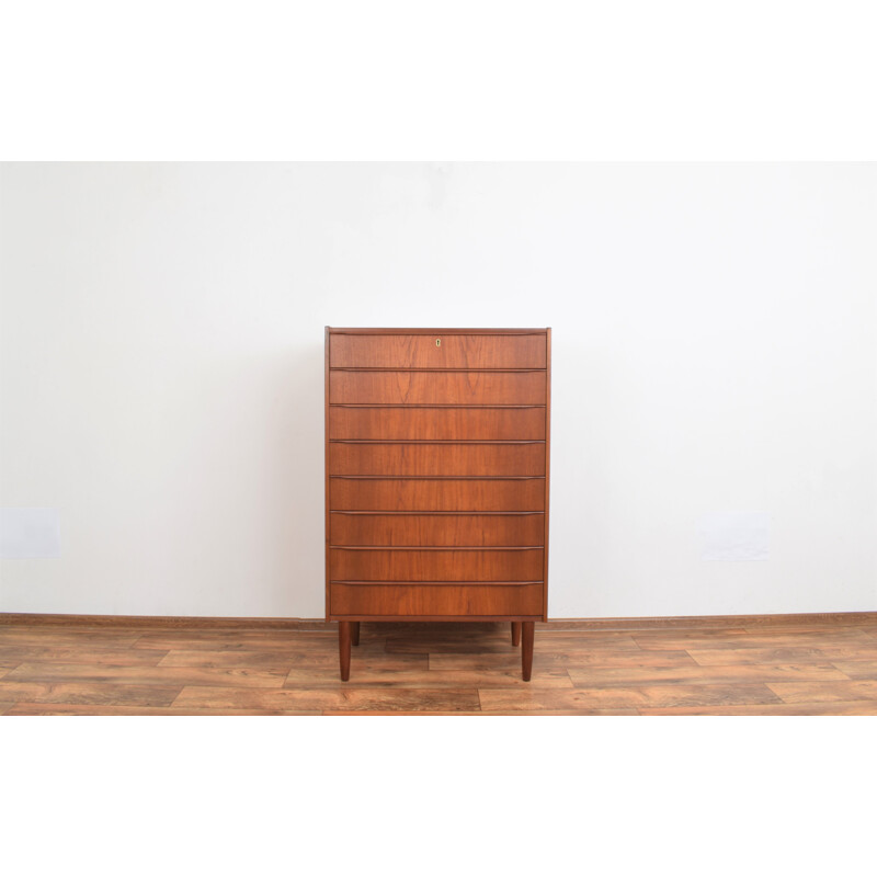 Mid-Century Danish teak chest of drawers, Denmark 1960s