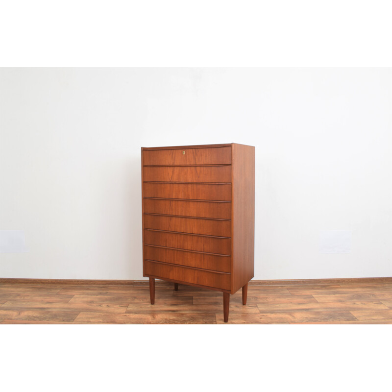 Mid-Century Danish teak chest of drawers, Denmark 1960s