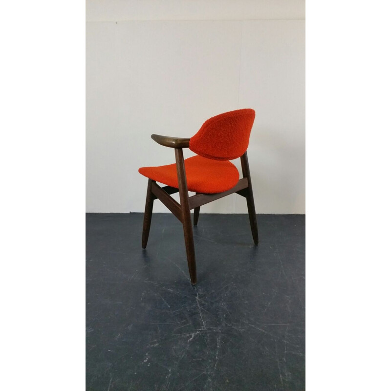 Tijsseling Nijkerk "Cowhorn" chair in wenge - 1950s