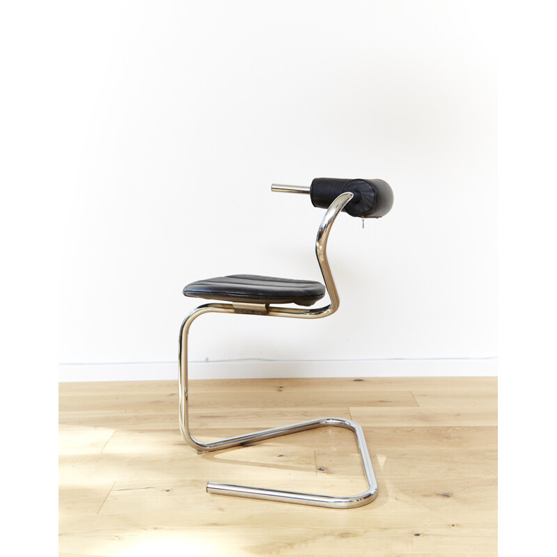 Vintage B5 Einschwinger chair by Stefan Wewerka for Tecta, Germany 1982