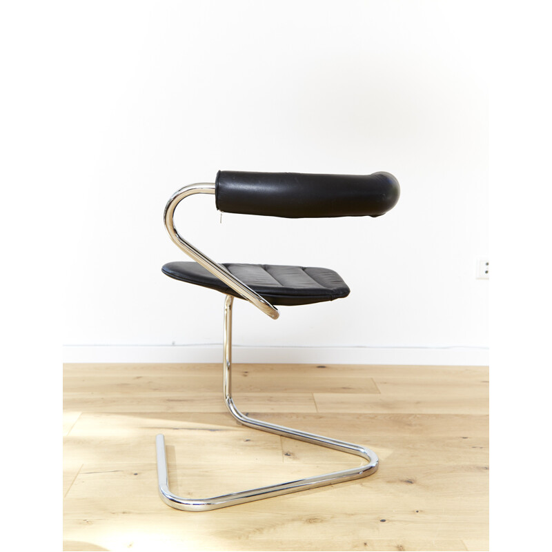 Vintage B5 Einschwinger chair by Stefan Wewerka for Tecta, Germany 1982