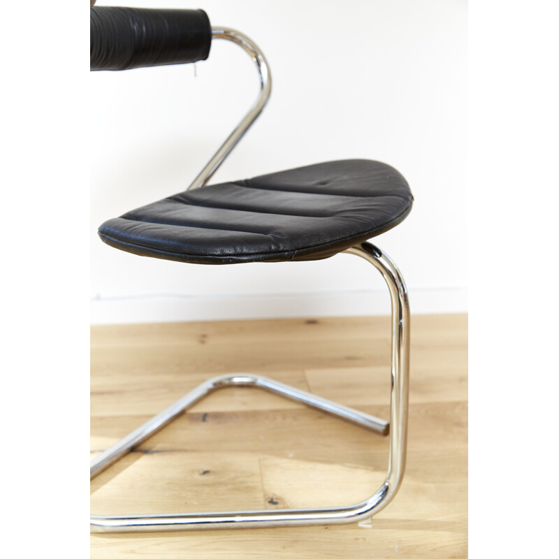 Vintage B5 Einschwinger chair by Stefan Wewerka for Tecta, Germany 1982