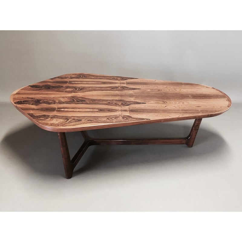 Scandinavian vintage rosewood coffee table, 1950